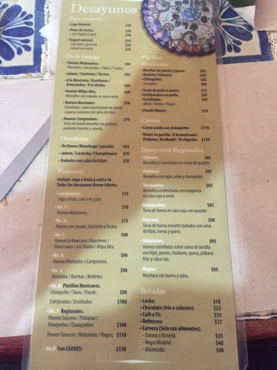 La Talavera Menu Photo 7