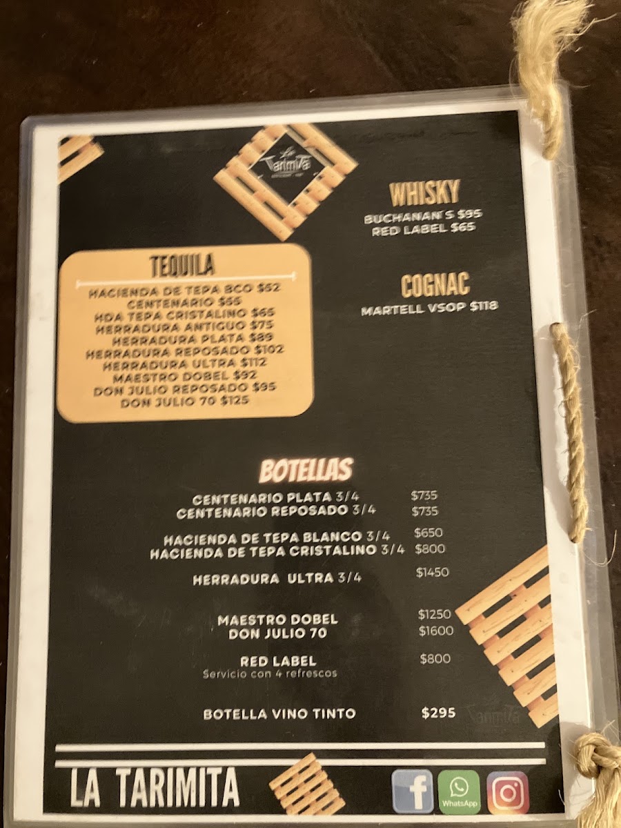 La Tarimita Menu Photo 3