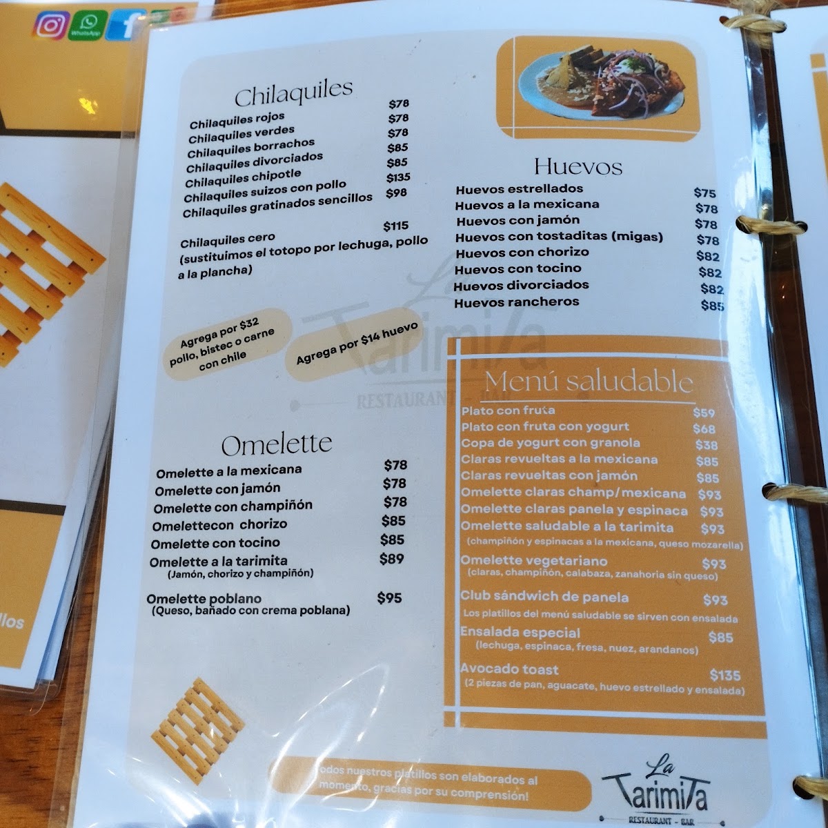 La Tarimita Menu Photo 7