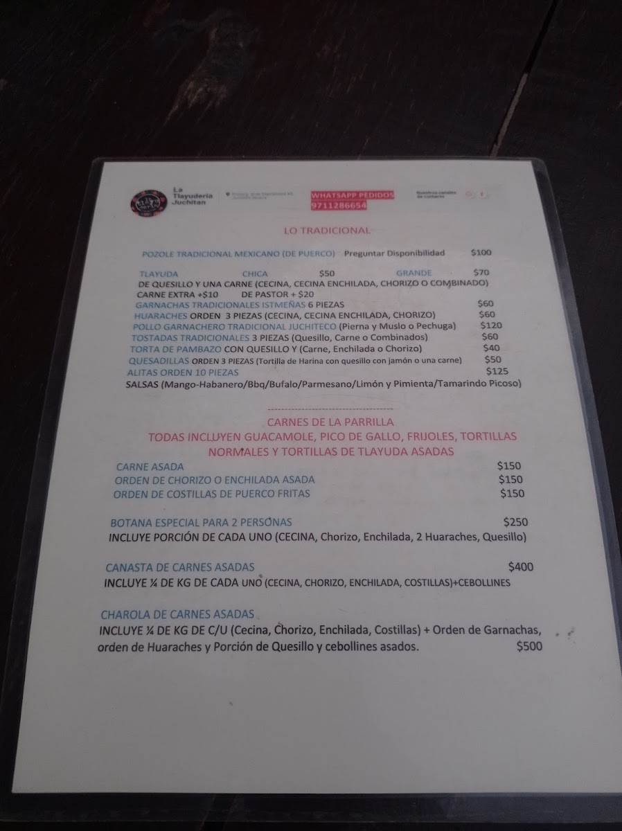 La Tlayuderia Menu Photo 9