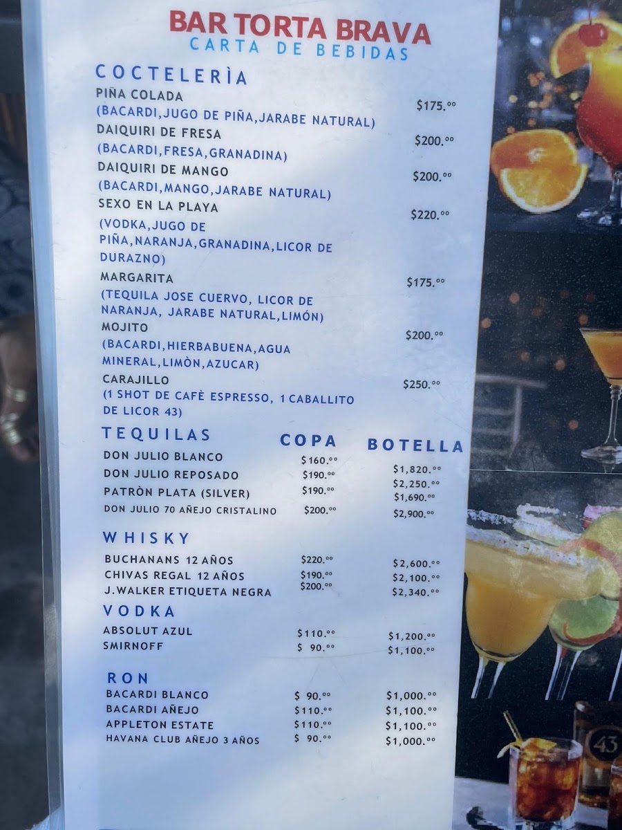 La Torta Brava Del Tio Buch Menu