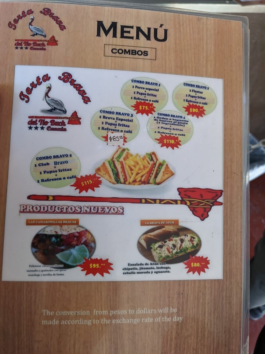 La Torta Brava Del Tio Buch Menu Photo 10