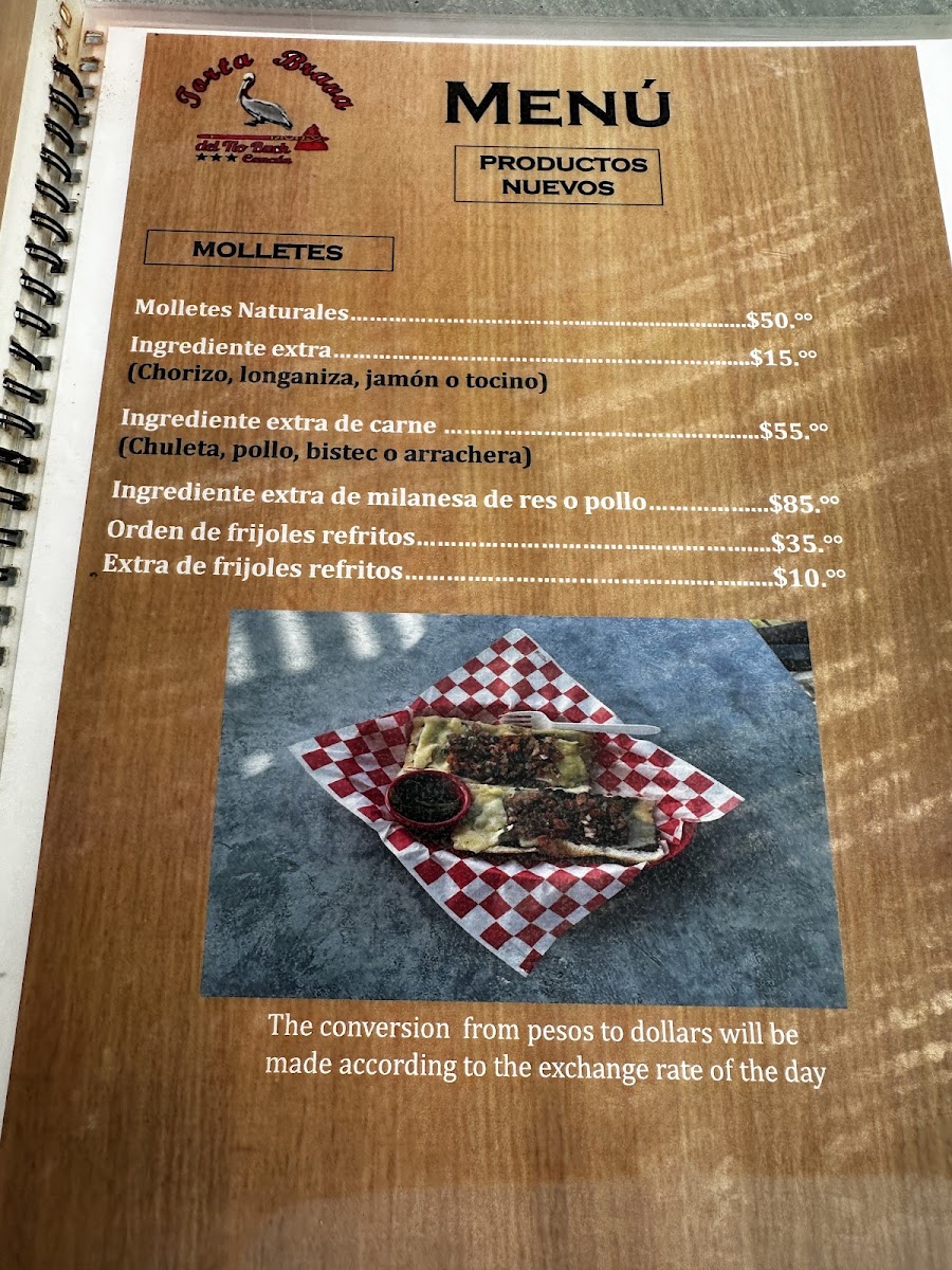 La Torta Brava Del Tio Buch Menu Photo 7