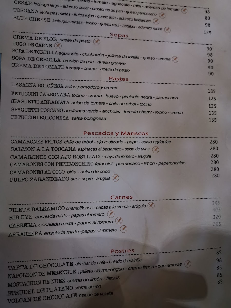 La Toscana Menu Photo 5