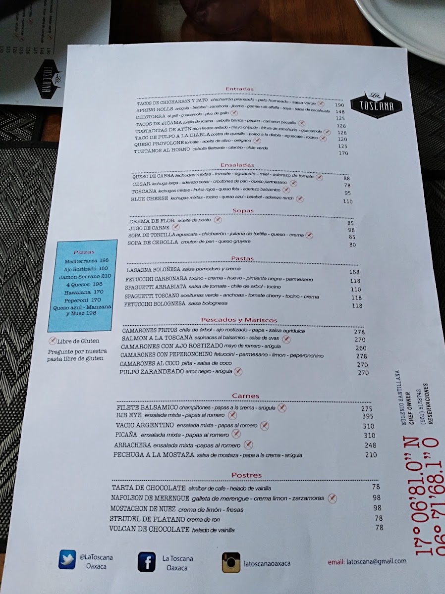 La Toscana Menu Photo 6