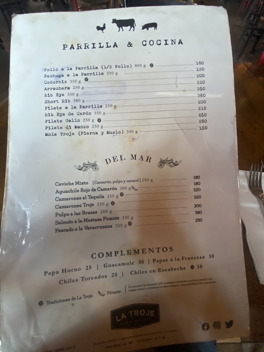 La Troje Bodega Culinaria Menu Photo 10