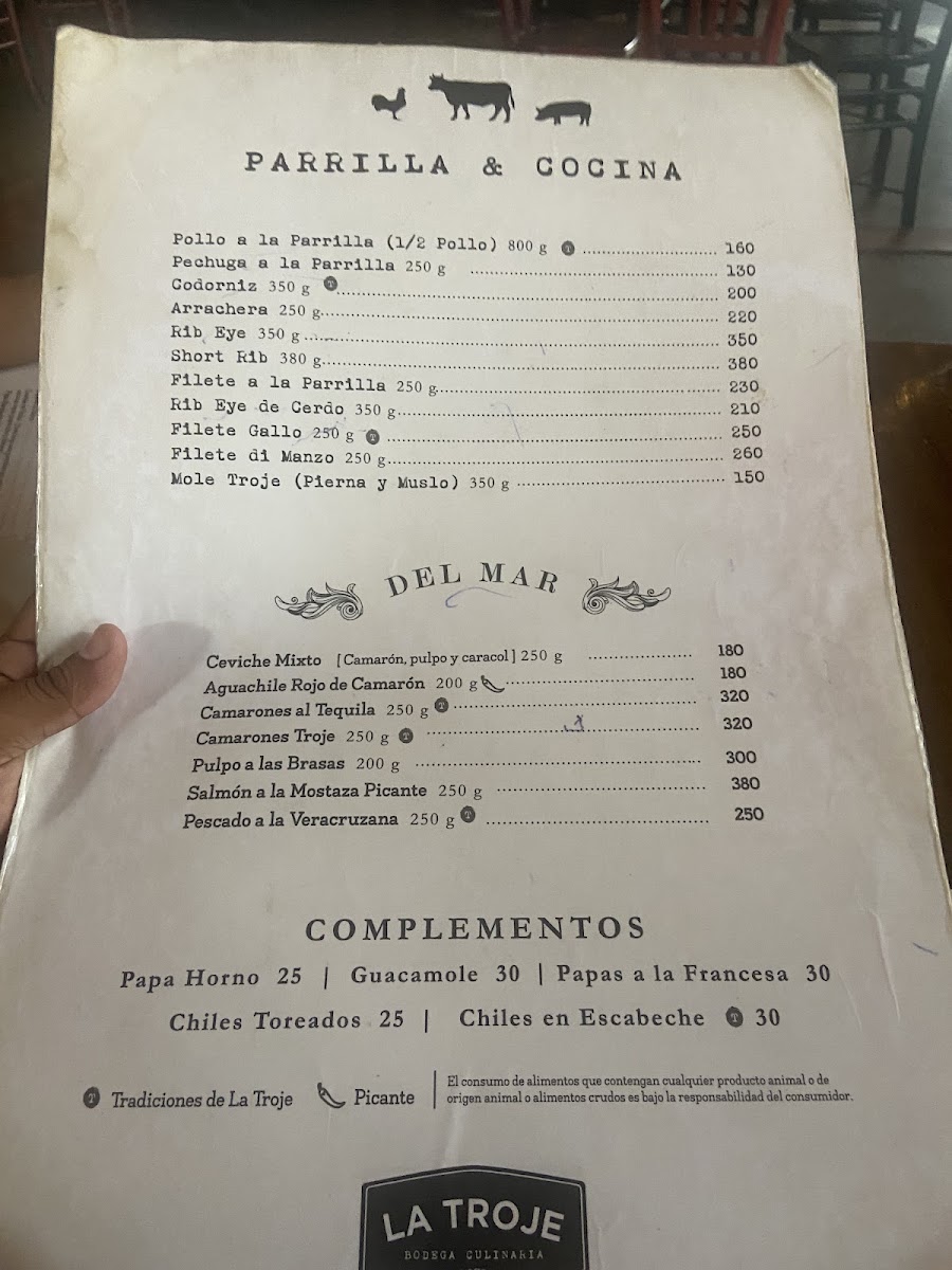 La Troje Bodega Culinaria Menu Photo 2