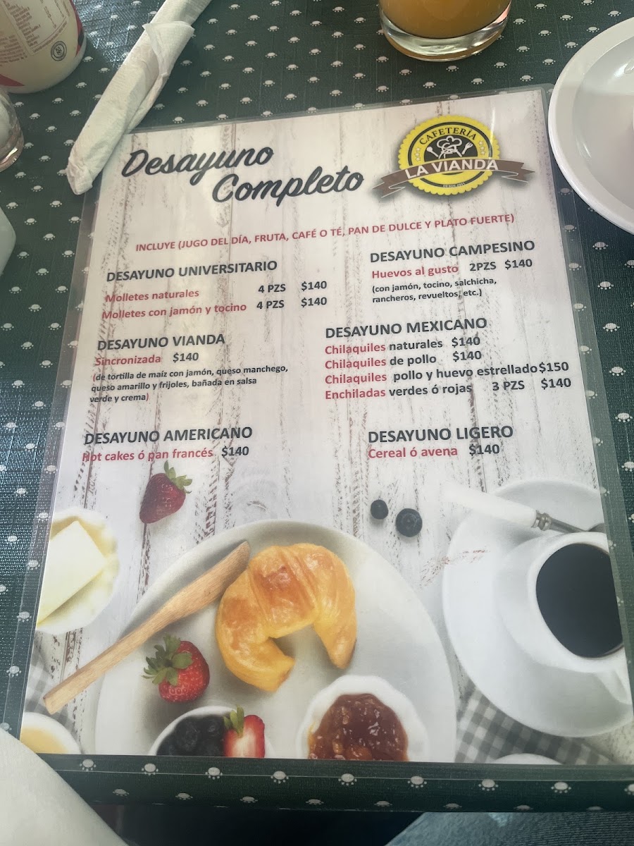 La Vianda Menu Photo 2