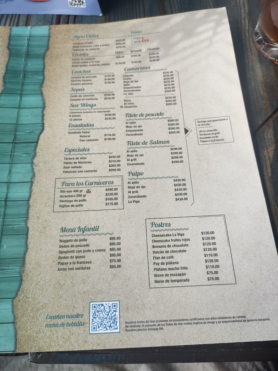 La Viga Menu Photo 2