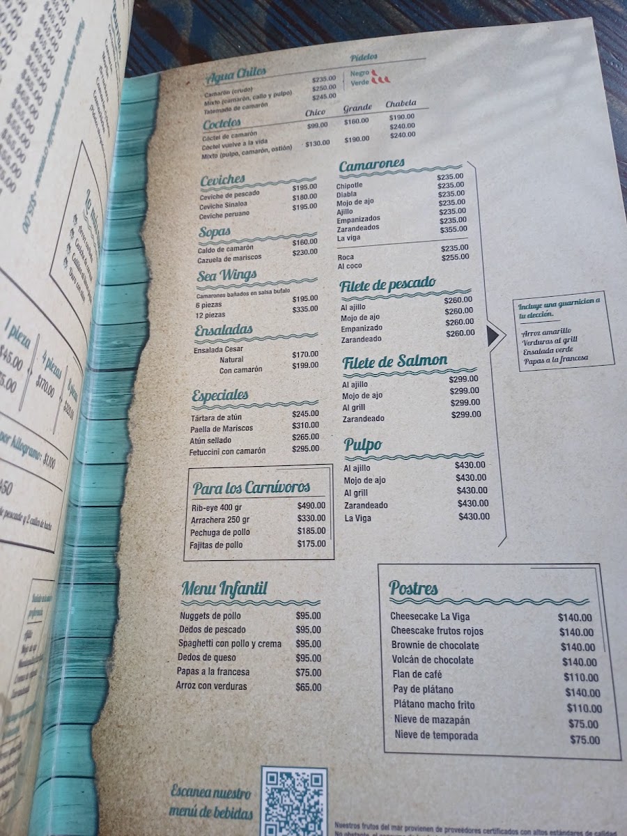 La Viga Menu Photo 4