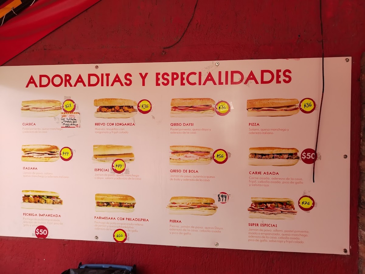 Las Adoraditas Francisco De Montejo Menu Photo 2