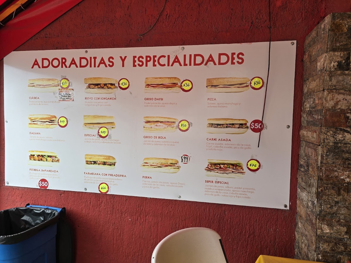 Las Adoraditas Francisco De Montejo Menu Photo 4