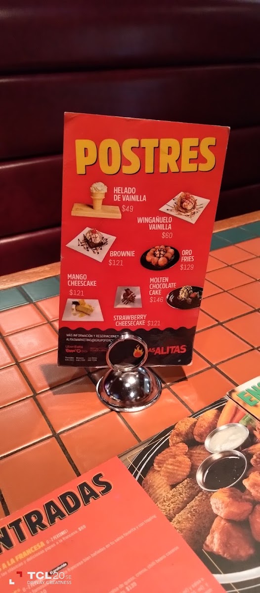 Las Alitas Ciudad Juarez Misiones Menu Photo 4