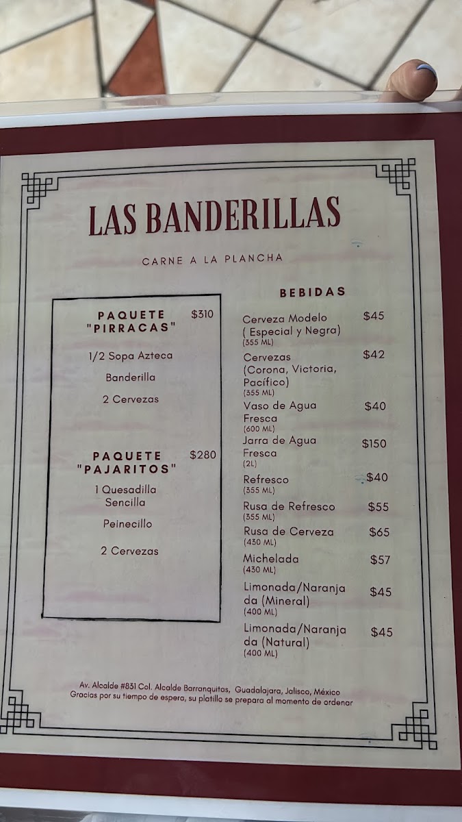 Las Banderillas Tradición Y Carnes Menu Photo 2
