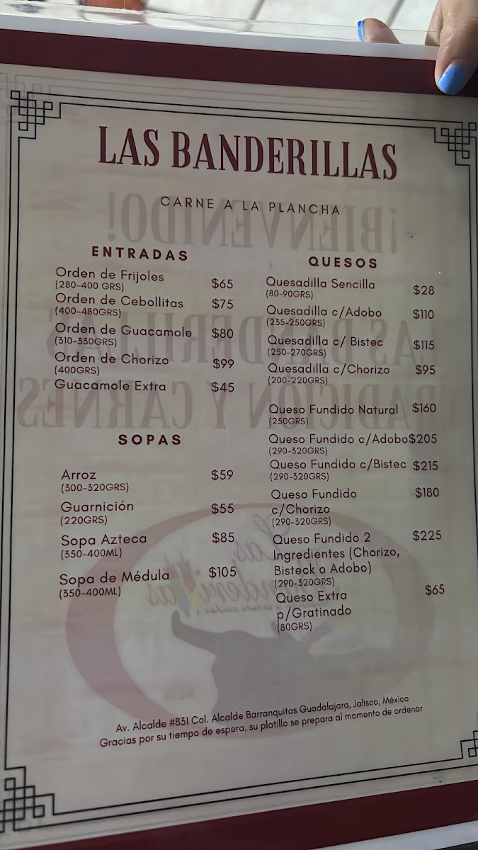 Las Banderillas Tradición Y Carnes Menu Photo 3