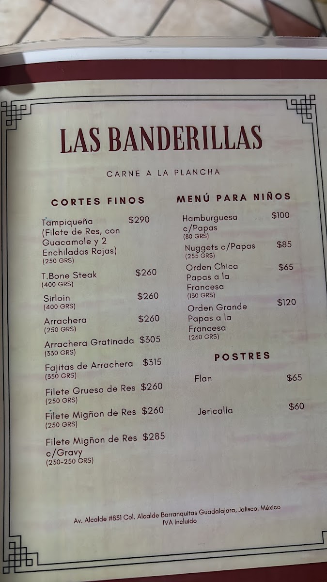 Las Banderillas Tradición Y Carnes Menu Photo 4