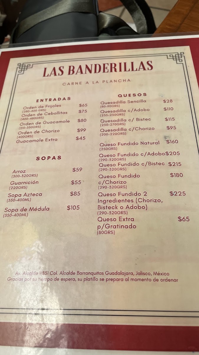 Las Banderillas Tradición Y Carnes Menu Photo 5