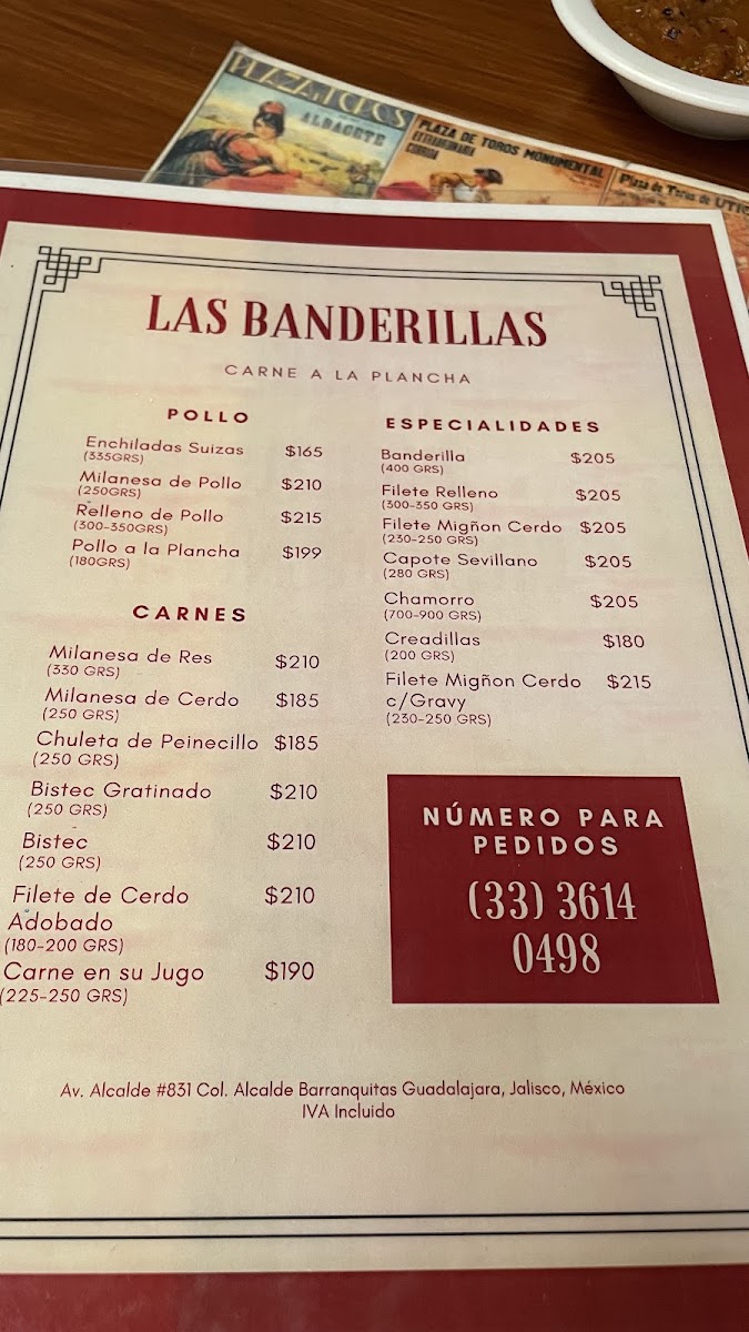 Las Banderillas Tradición Y Carnes Menu Photo 7