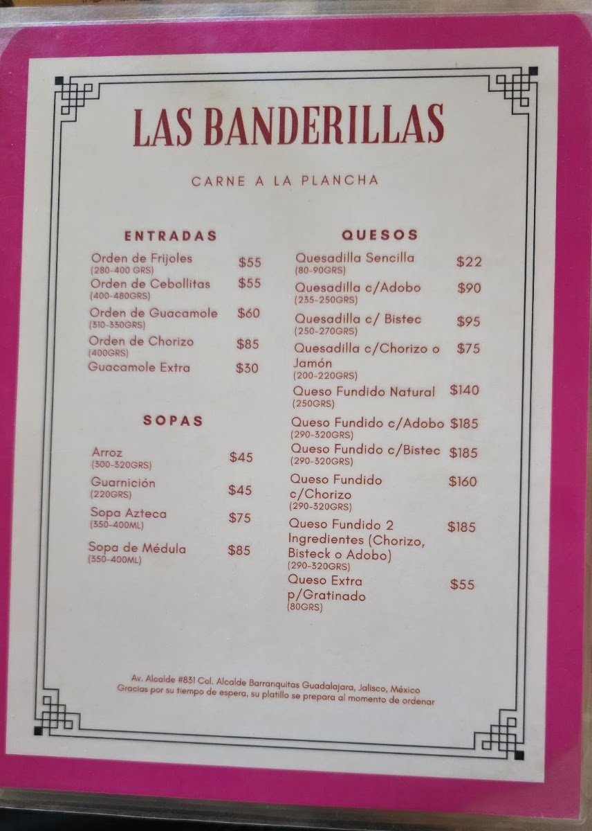 Las Banderillas Tradición Y Carnes Menu Photo 8