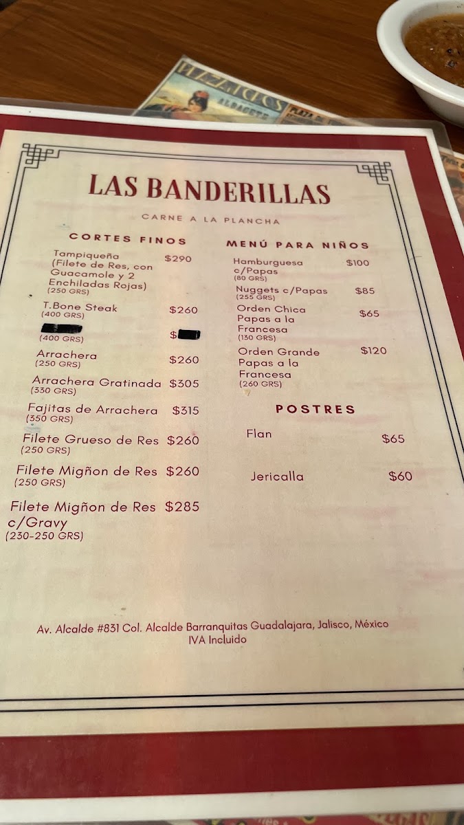 Las Banderillas Tradición Y Carnes Menu Photo 9
