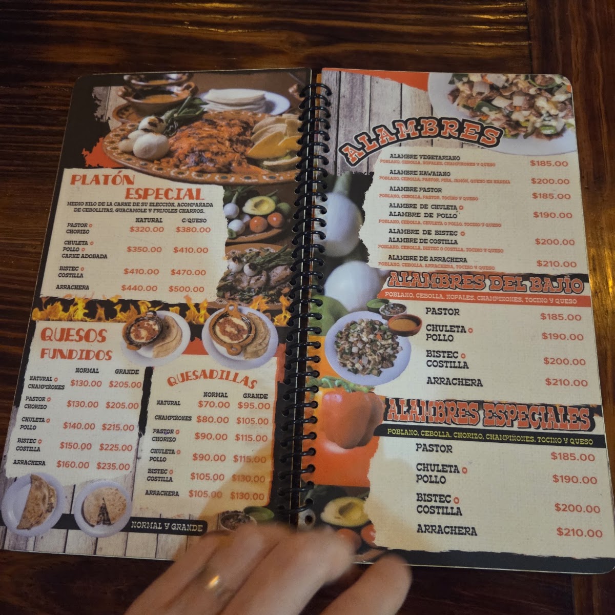 Las Brasas Del Bajio Menu Photo 2