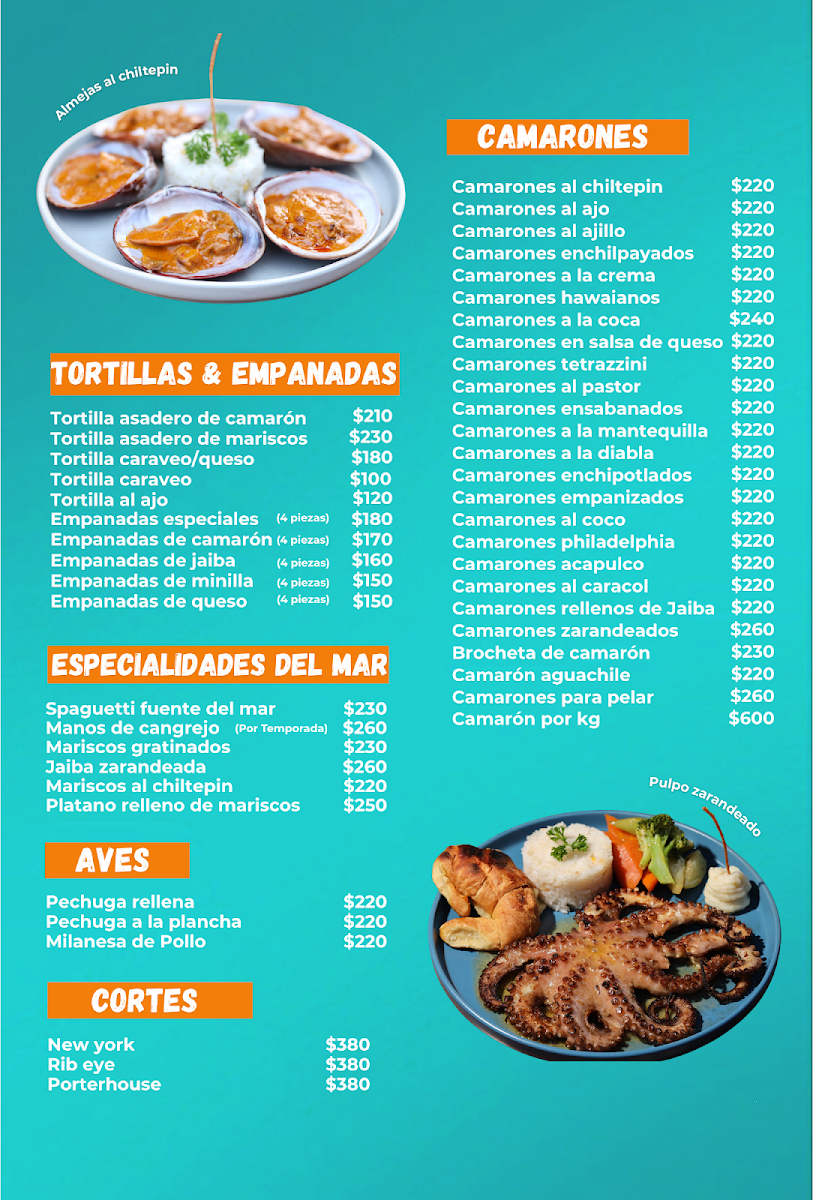 Las Brisas Del Caracol Menu Photo 3