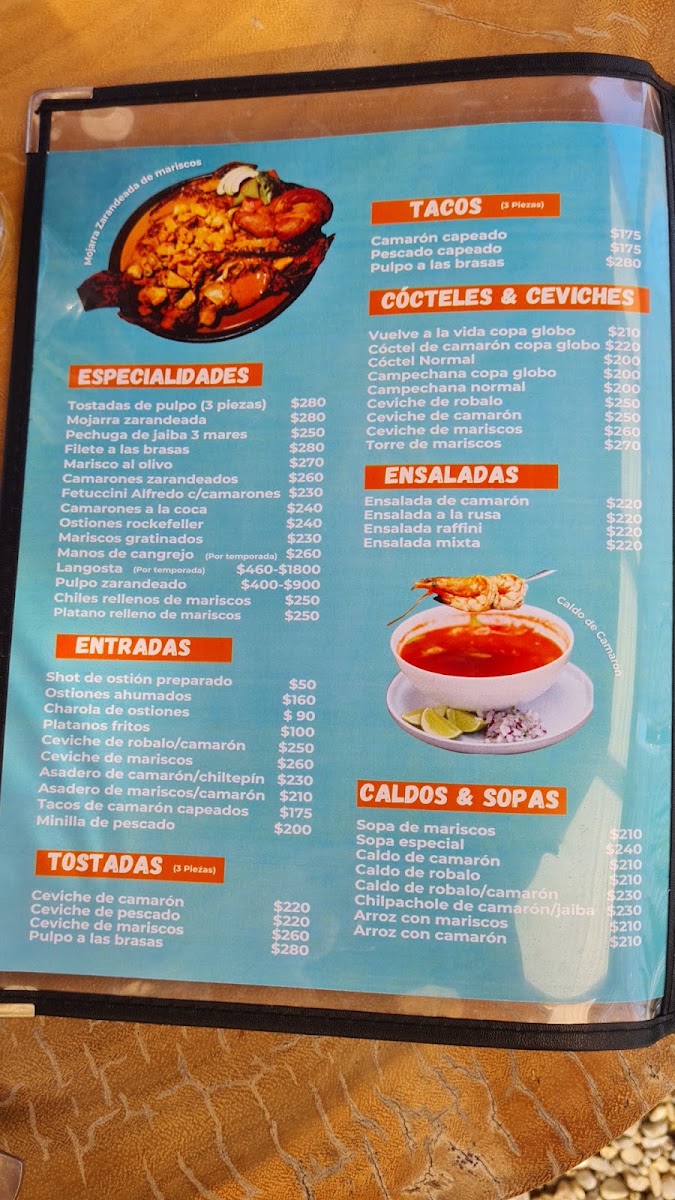 Las Brisas Del Caracol Menu Photo 5
