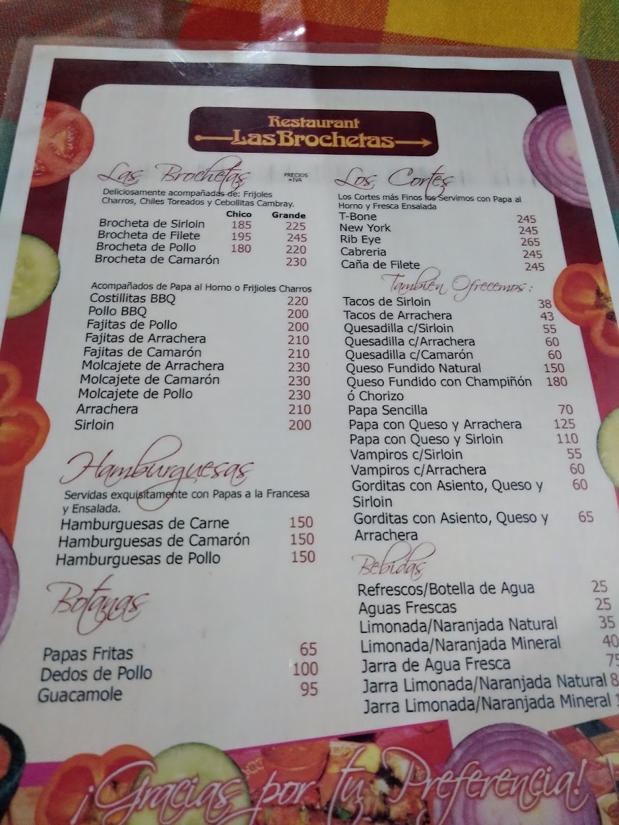Las Brochetas Menu Photo 7