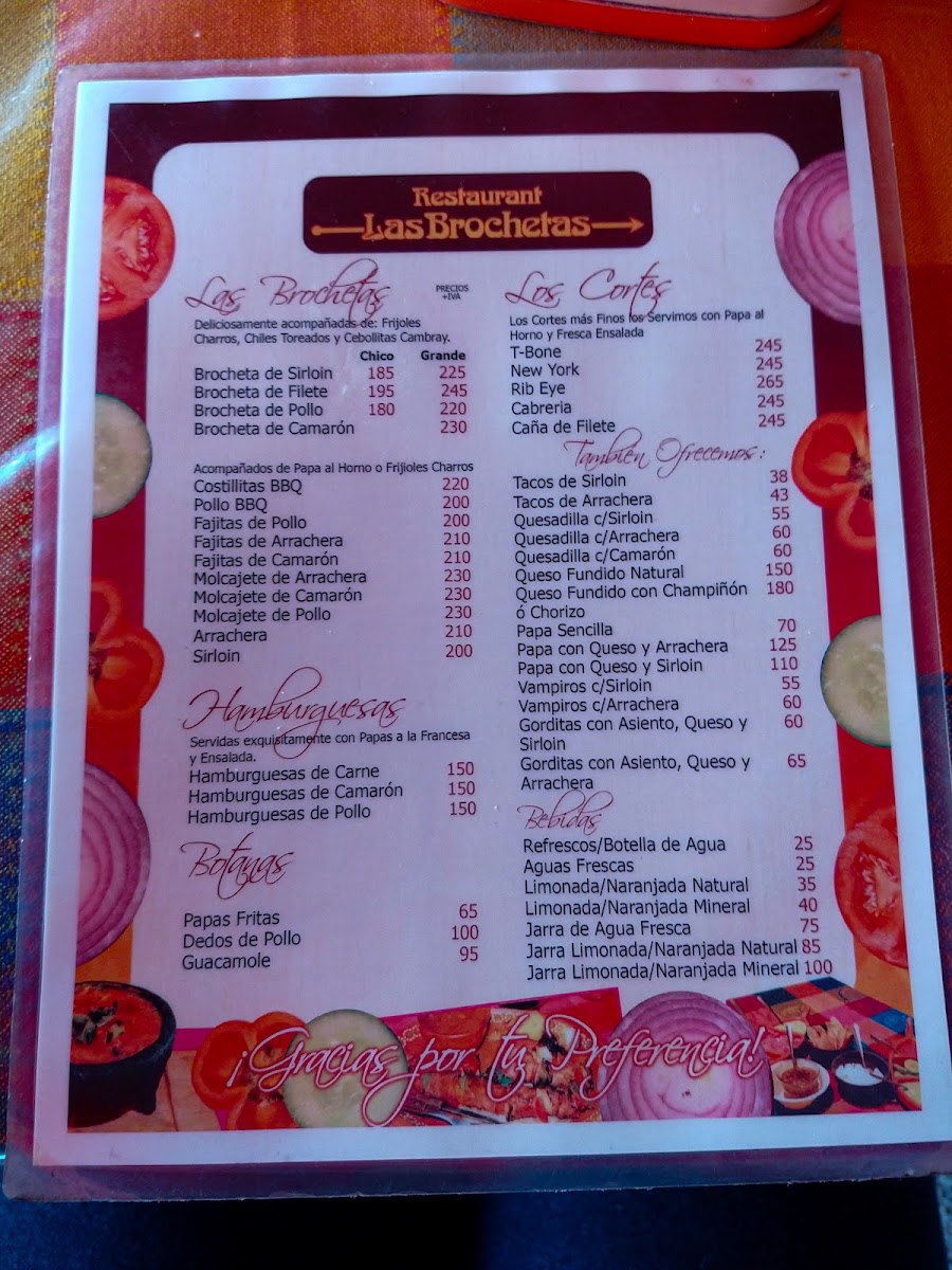 Las Brochetas Menu Photo 8