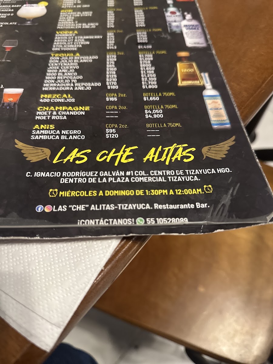 LAS CHE ALITAS Tizayuca Menu Photo 3