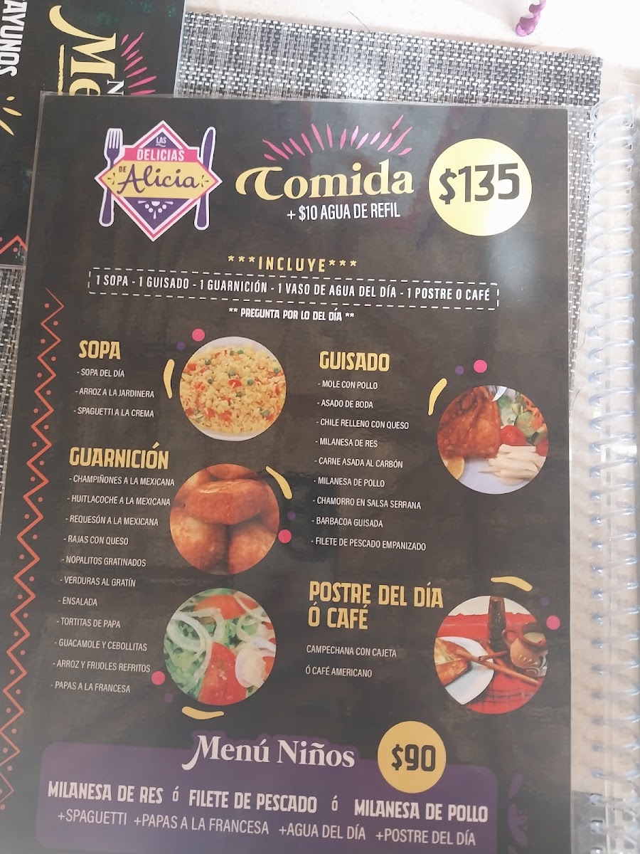 Las Delicias de Alicia tequis Menu Photo 8