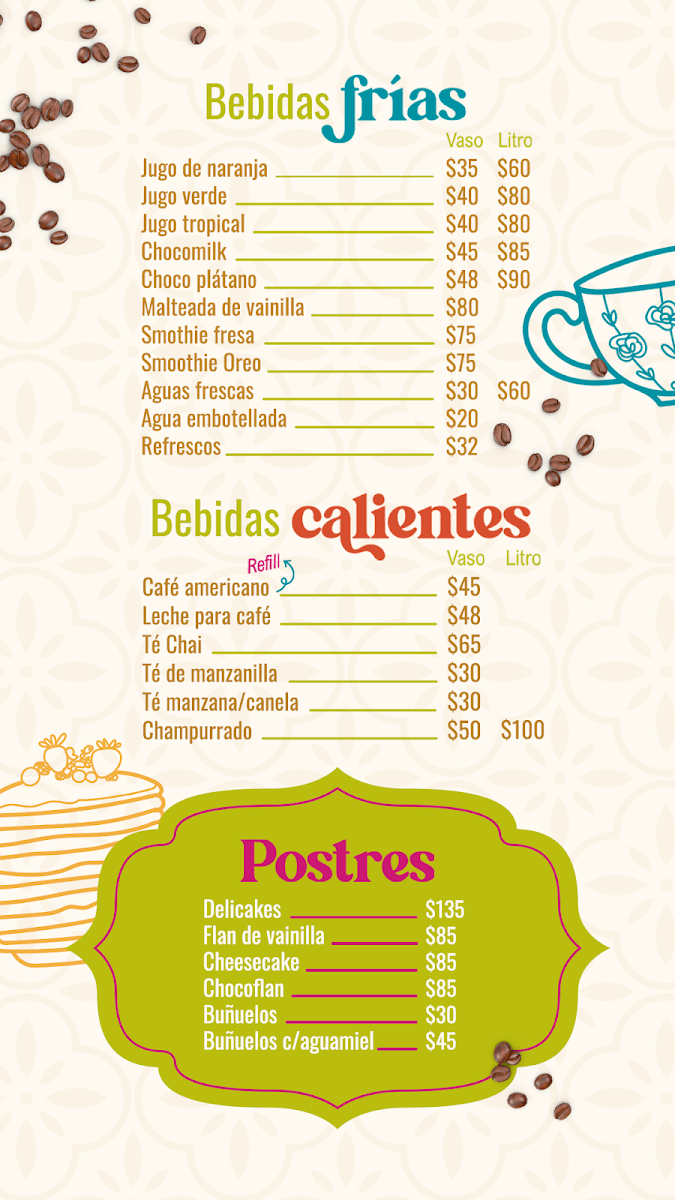 Las Delicias Restaurant Menu Photo 2