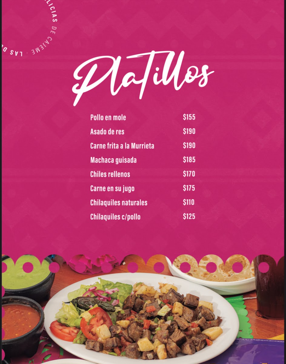 Las Delicias Restaurant Menu Photo 7