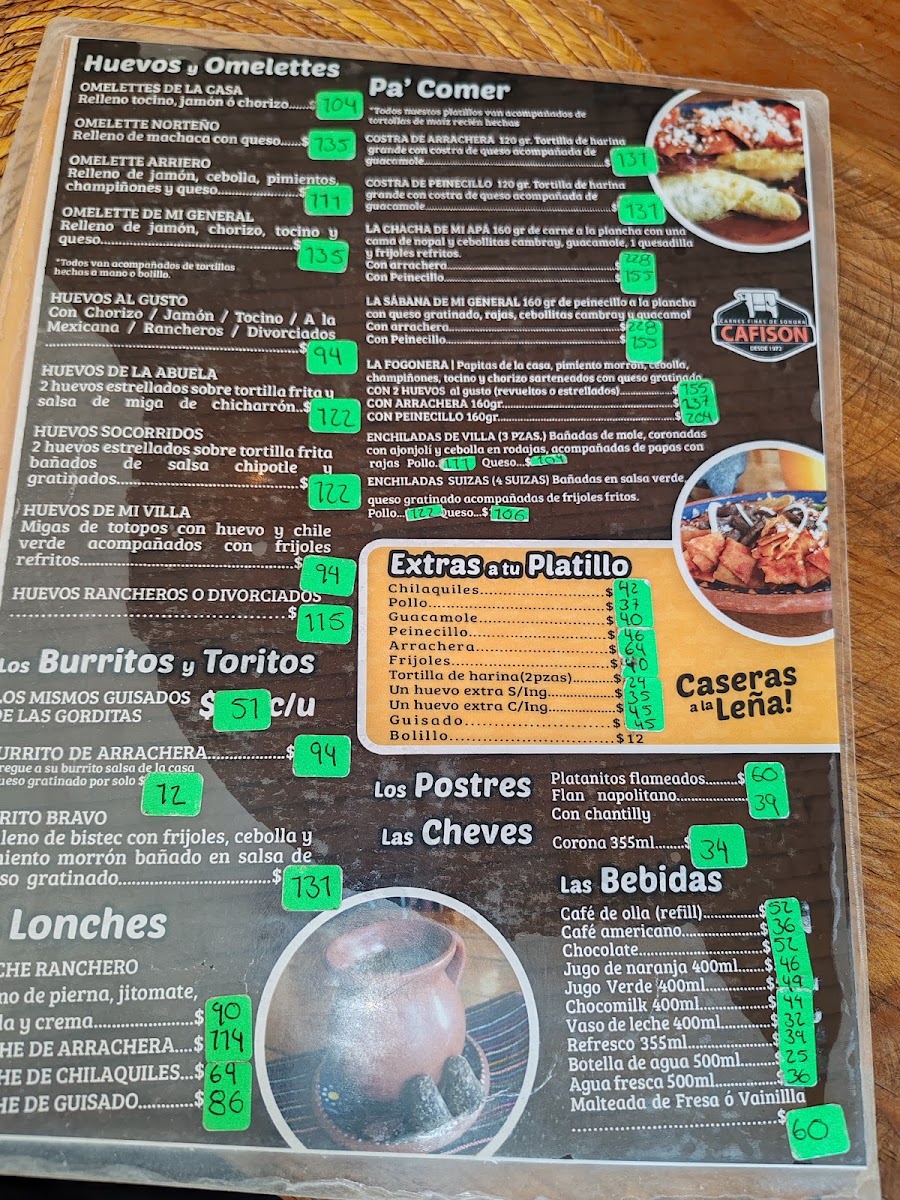 Las Gorditas De Villa Menu Photo 2