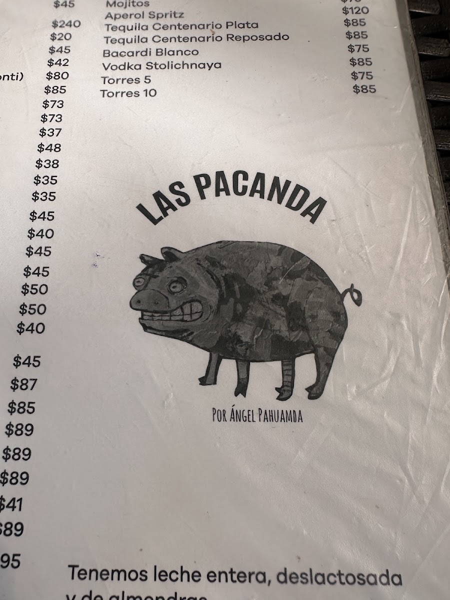 Las Pacanda Menu Photo 10