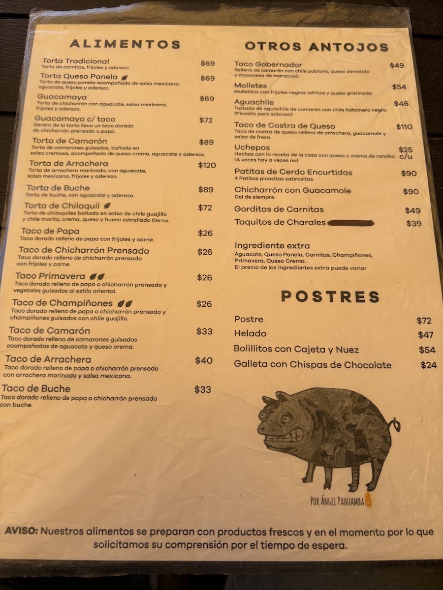 Las Pacanda Menu Photo 6