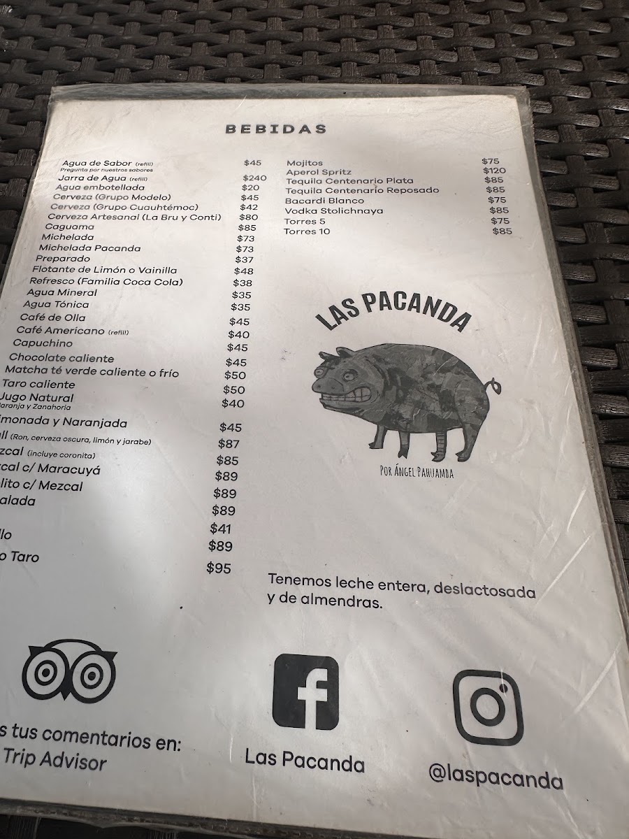 Las Pacanda Menu Photo 7