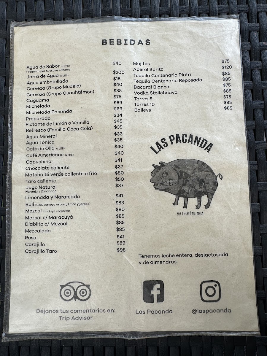 Las Pacanda Menu Photo 9