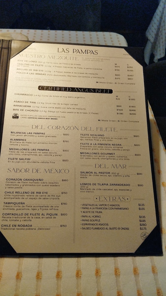 Las Pampas Restaurante Menu Photo 2