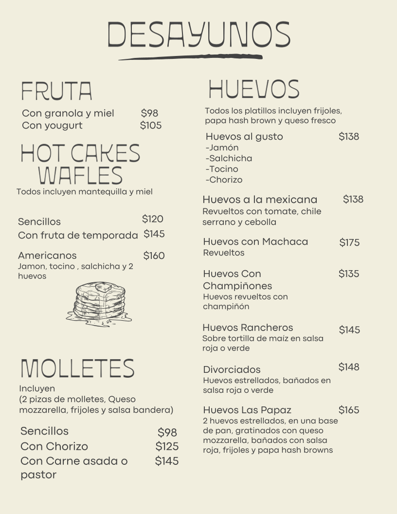 Las Papaz Menu Photo 8