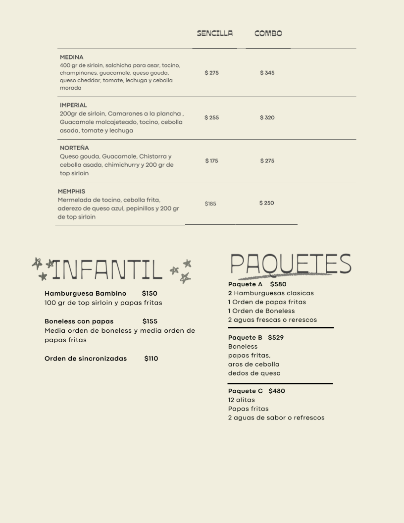 Las Papaz Menu Photo 9