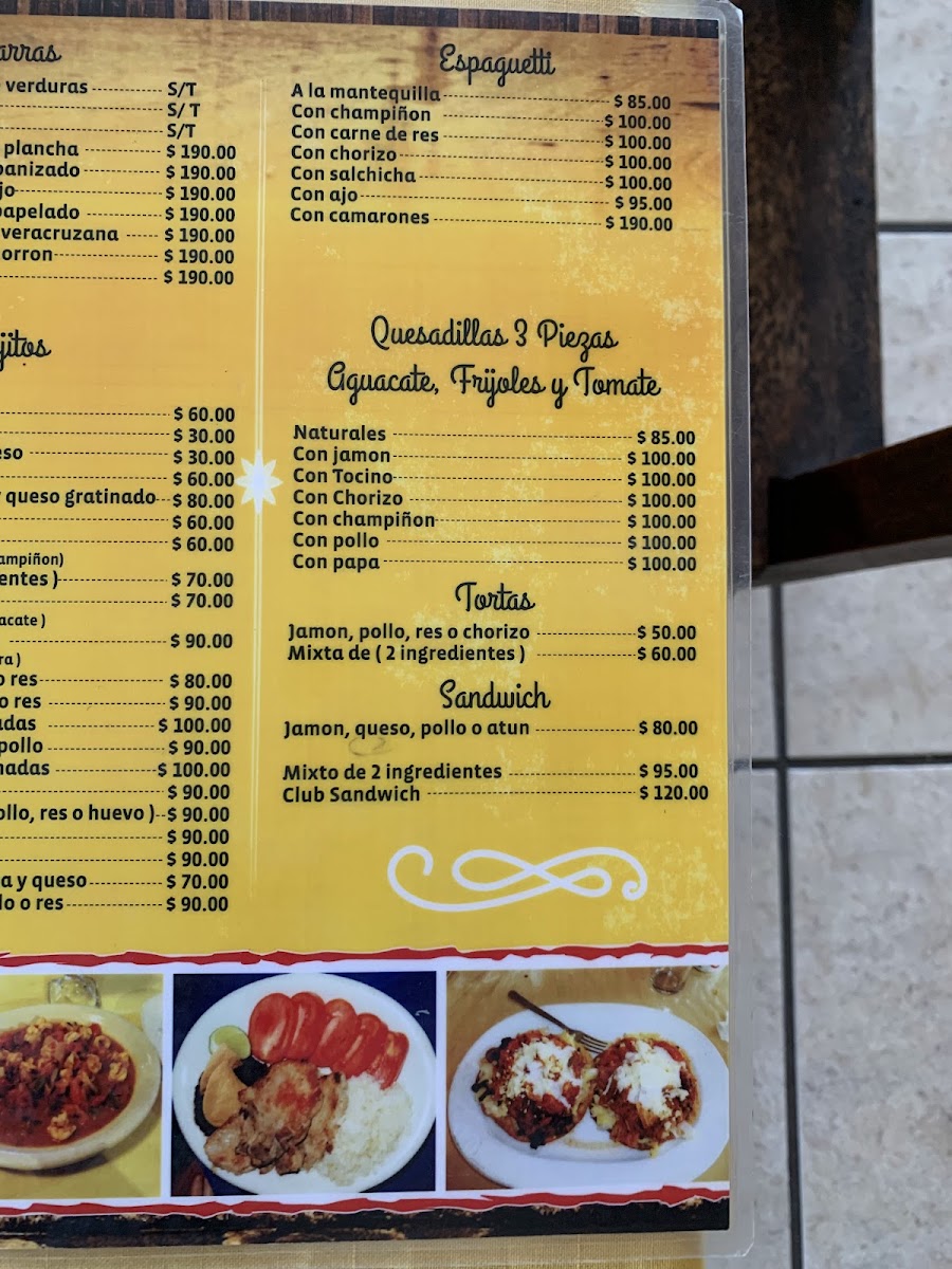 Las Tinajas Menu Photo 10