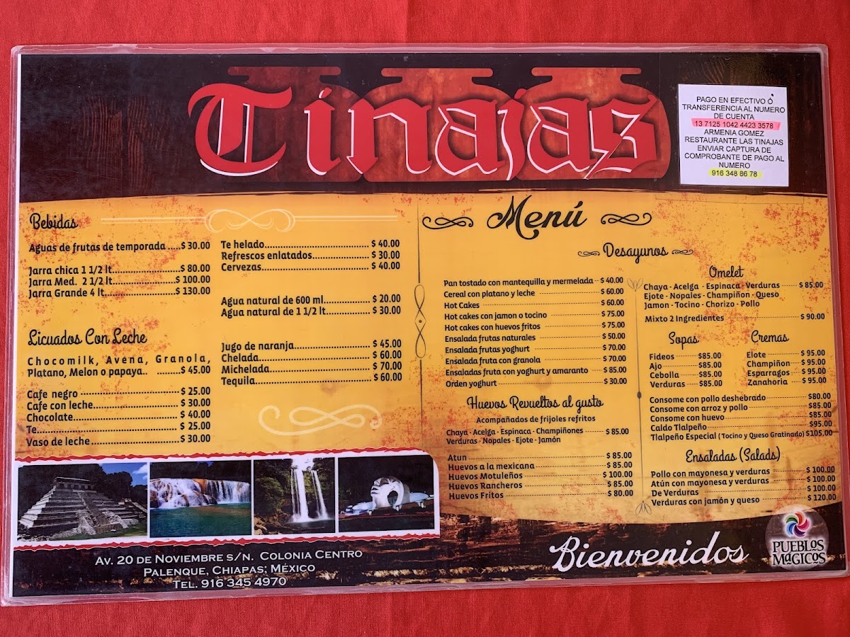 Las Tinajas Menu Photo 6