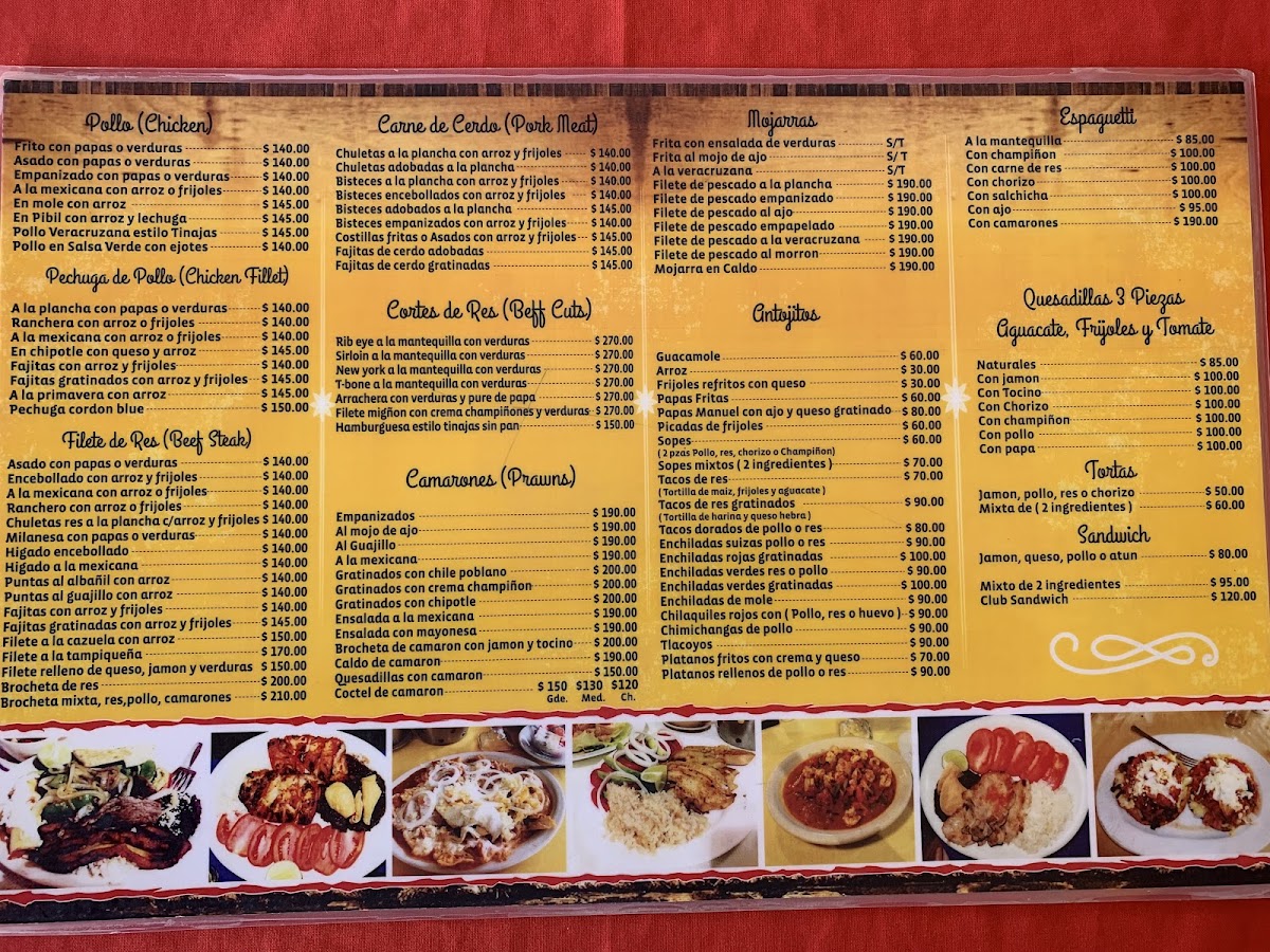 Las Tinajas Menu Photo 7