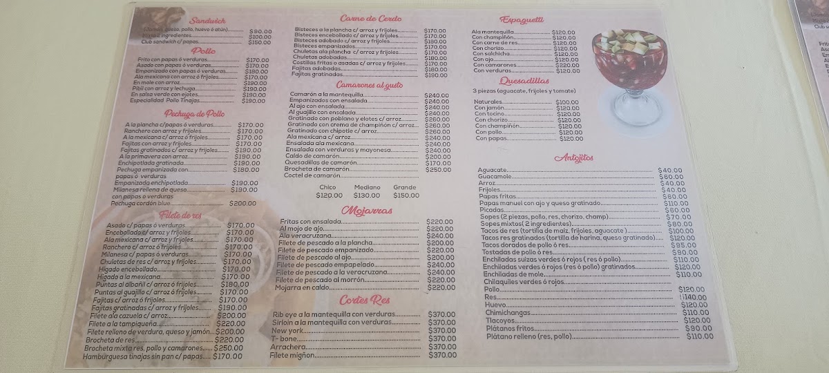 Las Tinajas Menu Photo 9