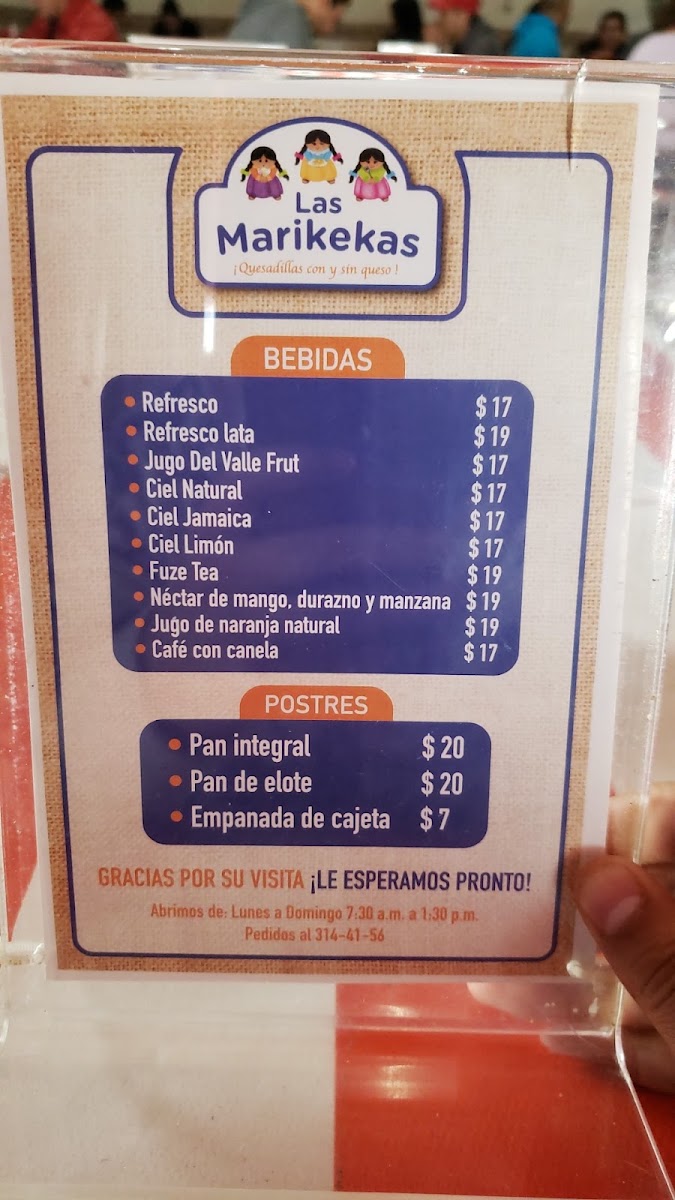 Las Tres Marias Restaurante Menu Photo 8