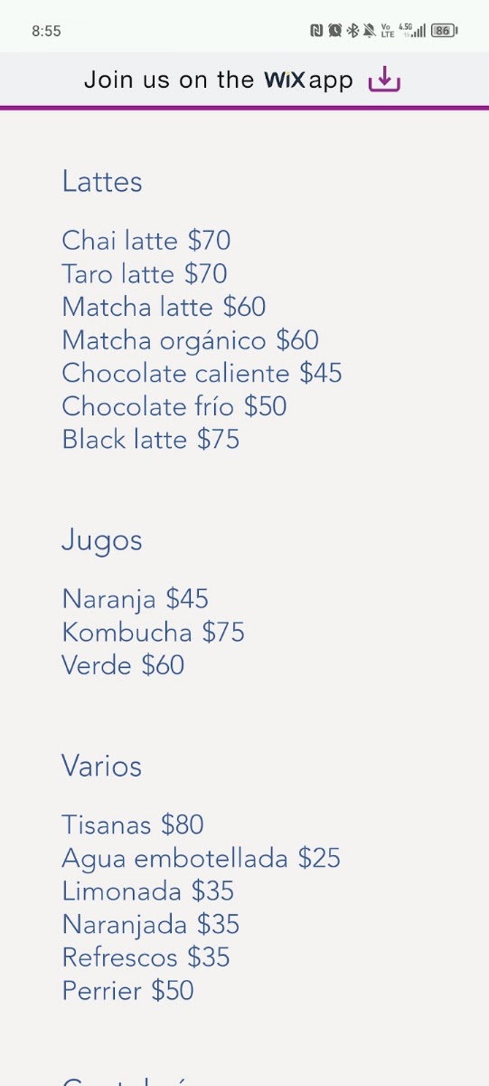 Leon Cafe Y Pan Menu Photo 2