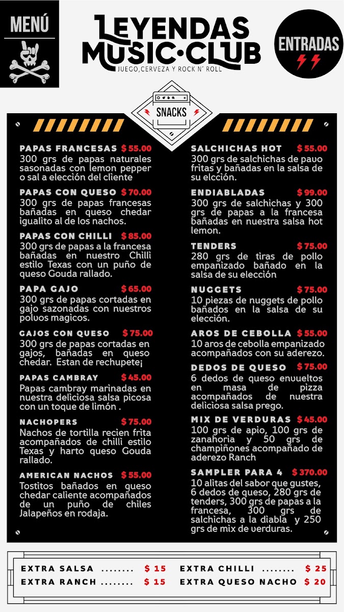 Leyendas Music Club Menu Photo 10