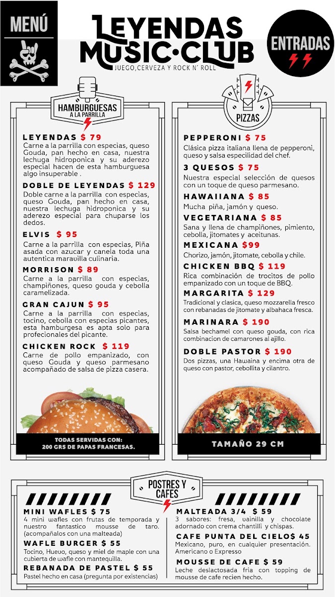 Leyendas Music Club Menu Photo 6