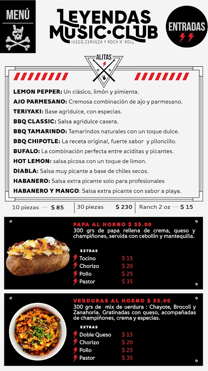 Leyendas Music Club Menu Photo 9